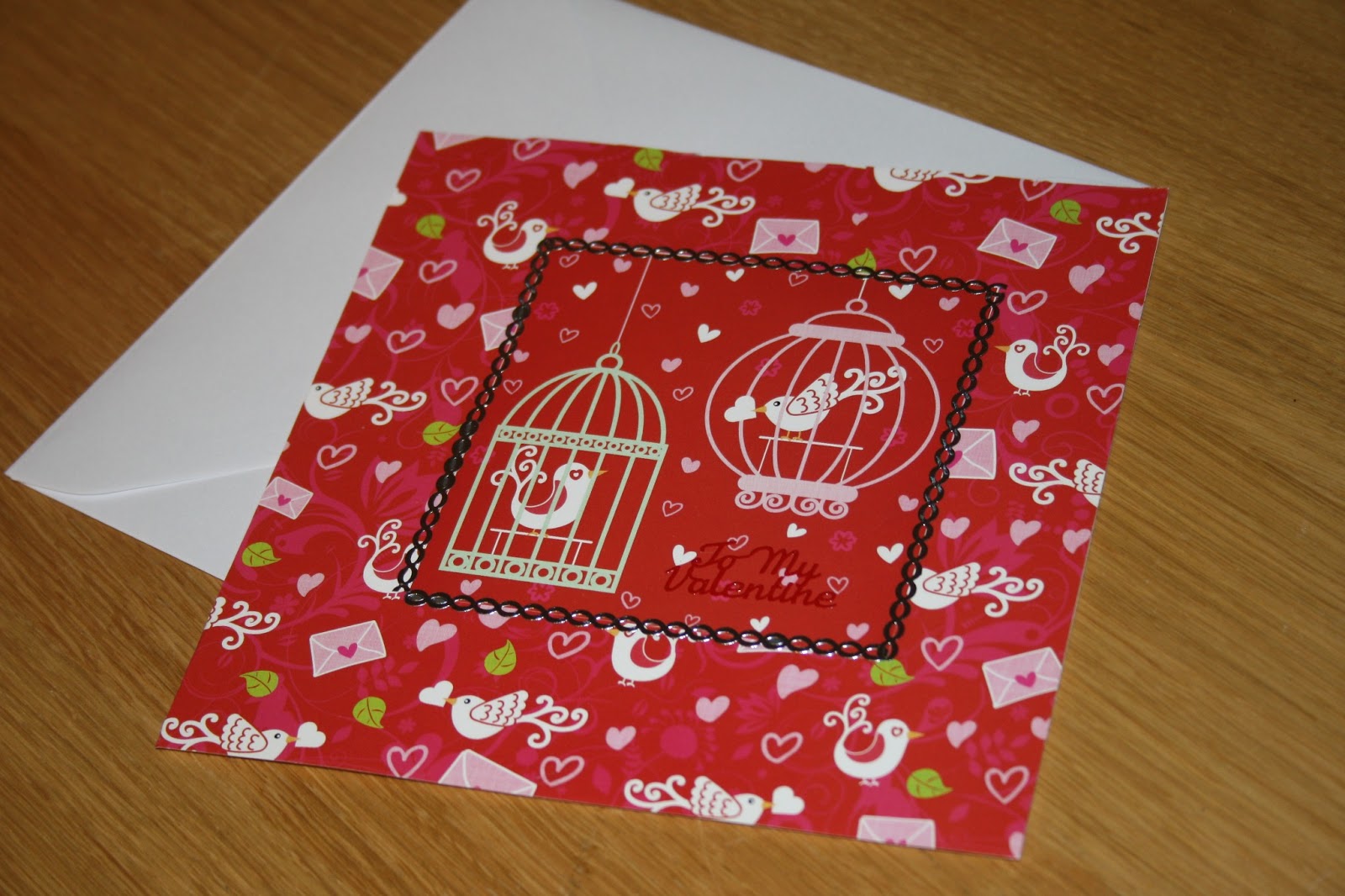 Caroline Makes&hellip;.: Valentine's card for my boyfriend