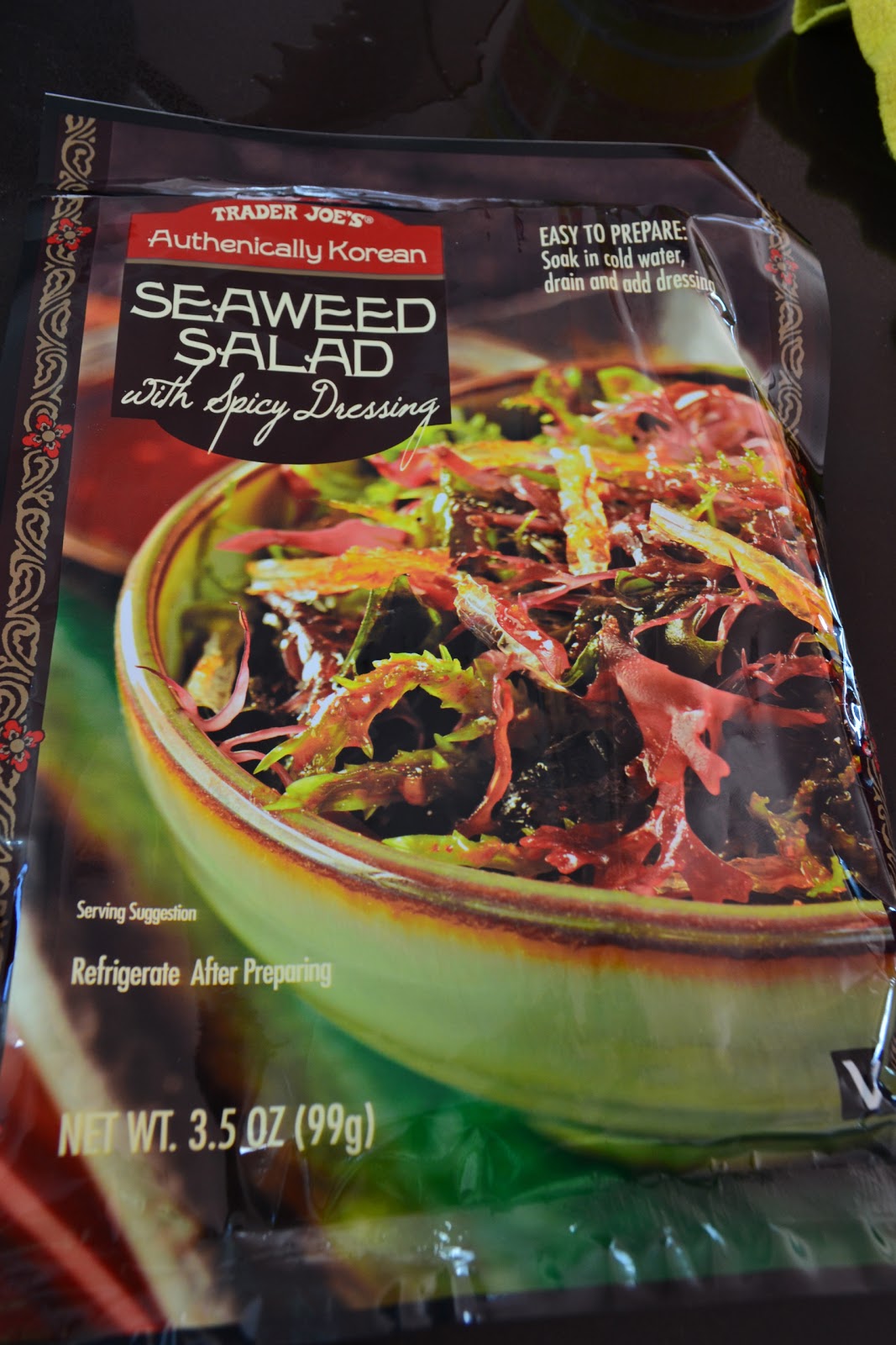 Some Stuff to Gab About. Packaged Seaweed Salad Verdict