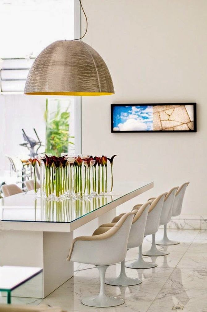 Espalhe flores pelos ambientes da casa Imobiliaria Nossa - Fotos De Arranjos De Flores Para Mesa De Jantar