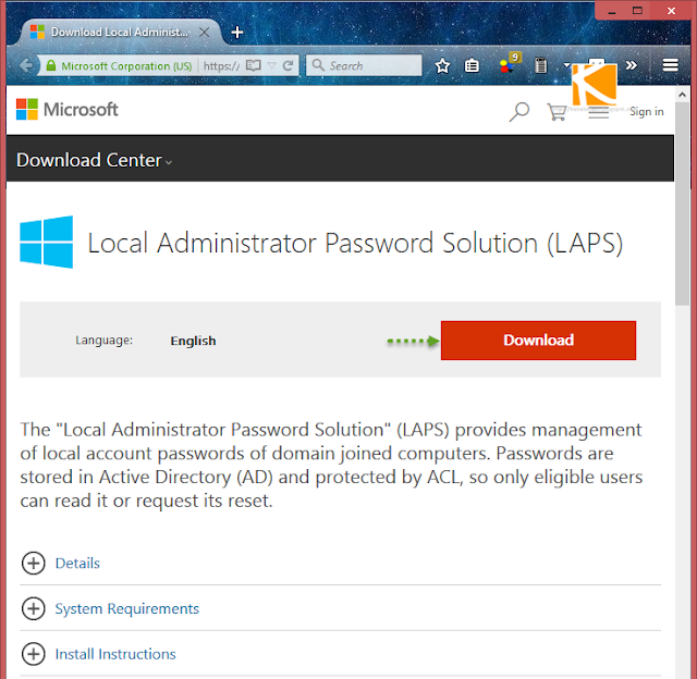vGeek Local Administrator Password Solution (LAPS)