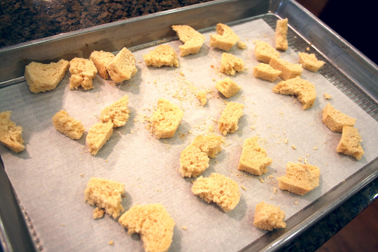 Dear Lauren, Love Mom Dried Bread Crumbs