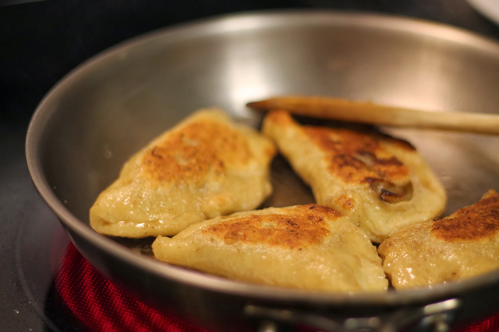 Young and Entertaining Mushroom & Onion Pierogies