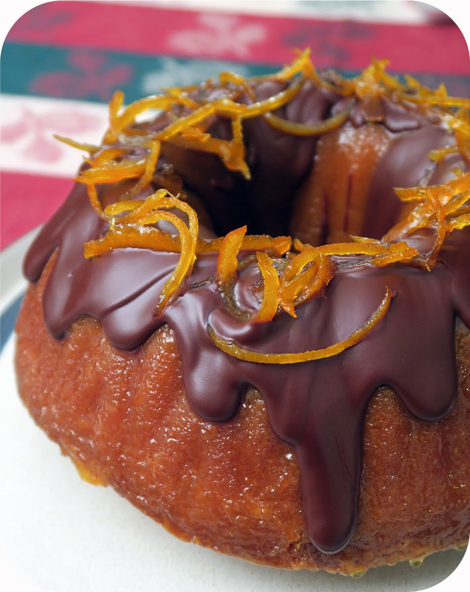 Mon Quatre Heures Bricoleur Bundt Cake Orange Chocolat