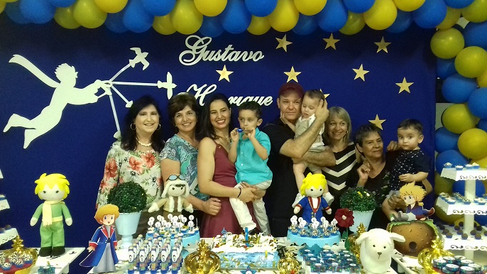 Aniversário de um ano do Henrique