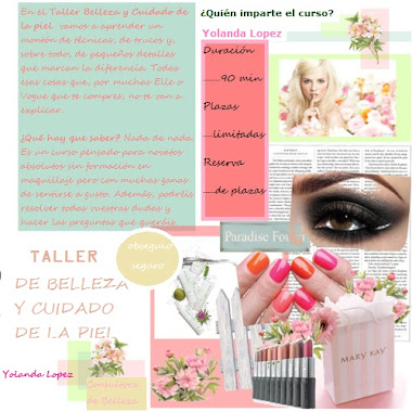 TALLER DE BELLEZA Y CUIDADO DE LA PIEL GRATUITO