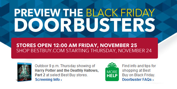 Best Buy Black Friday 2011 List and Prices, walmart black friday ad 2011