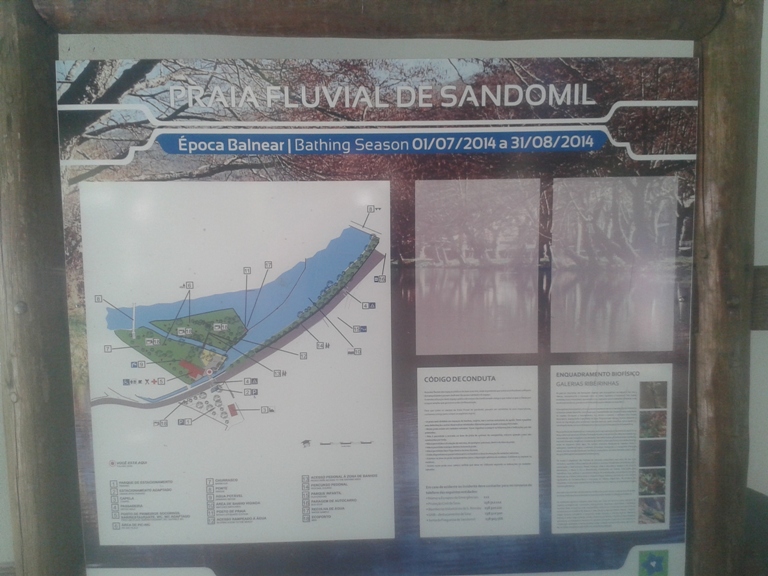 Praia Fluvial de Sandomil Praia Fluvial de Sandomil