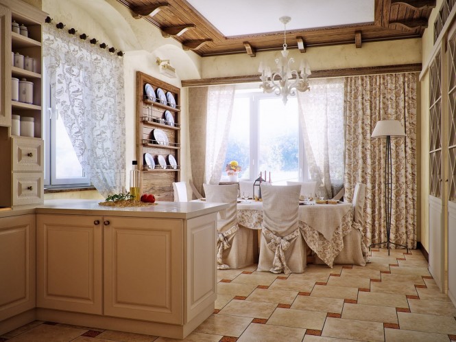 Desain dapur dan ruang makan Desain dapur dan ruang makan