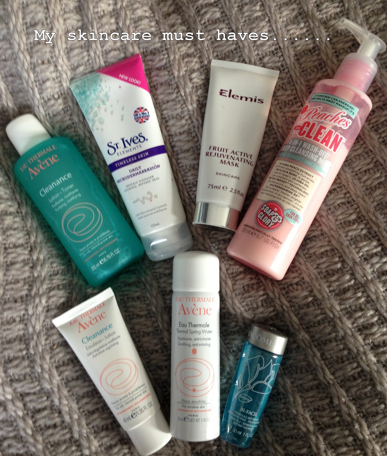 Smash Beauty My skin care must haves......