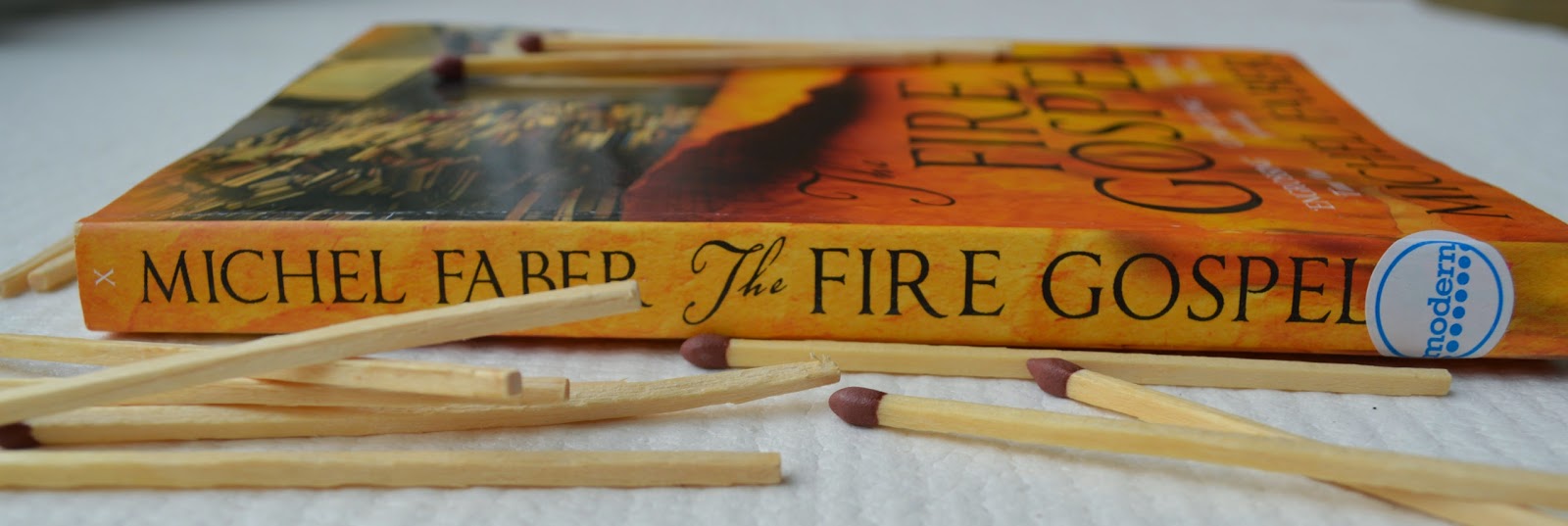 Book&aCuppa Michel Faber, The Fire Gospel