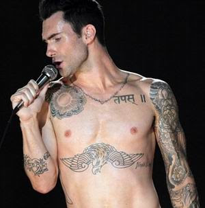 Adam Levine Tattoos, Tattooing, Tattoos