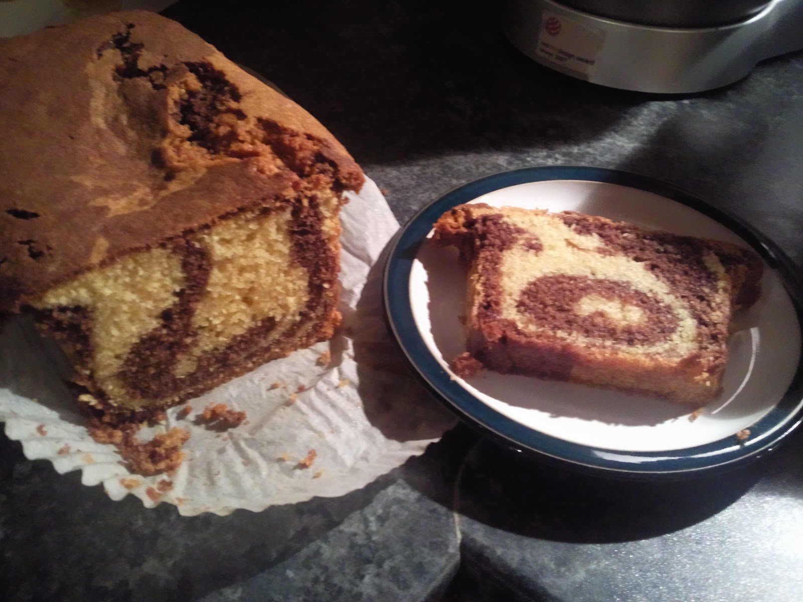 Life in my houseful of boys Recipe of the Week Marble Cake (Wheat