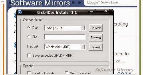 Grub4dos Installer 1.1 Zip