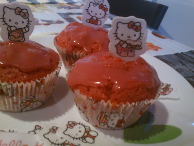 Muffins De Hello Kitty (preparado)
