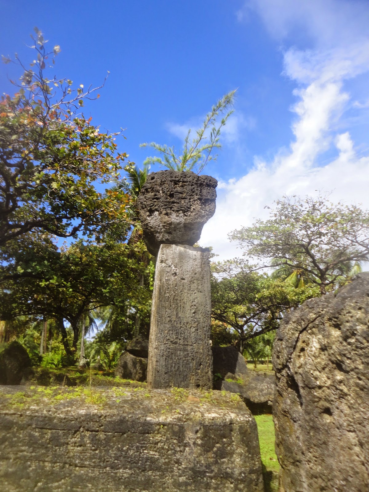 Rigel and the Belles Latte Stones, part II, on Tinian (by AM)