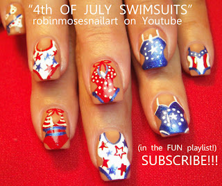 swim suit nail, bathing suit nail, 4th of july nail, 4th of july suit, stars and stripes nail, red white and blue nail, independence day nail, patriotic nail, cute swimsuits, swimming suit nail, blue water color nail, blue marbling nail, no water marbling, no water marbling technique, how to marble nails, no water marbling technique,