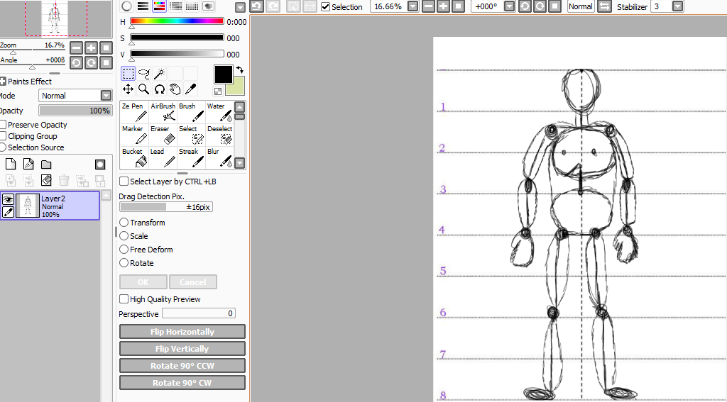 Rowan S Scribbles N Concept Art Body Proportions