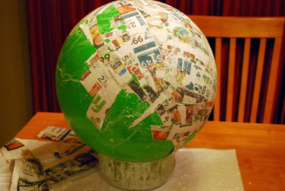 Sunshine and a Summer Breeze: DIY Death Star Pinata