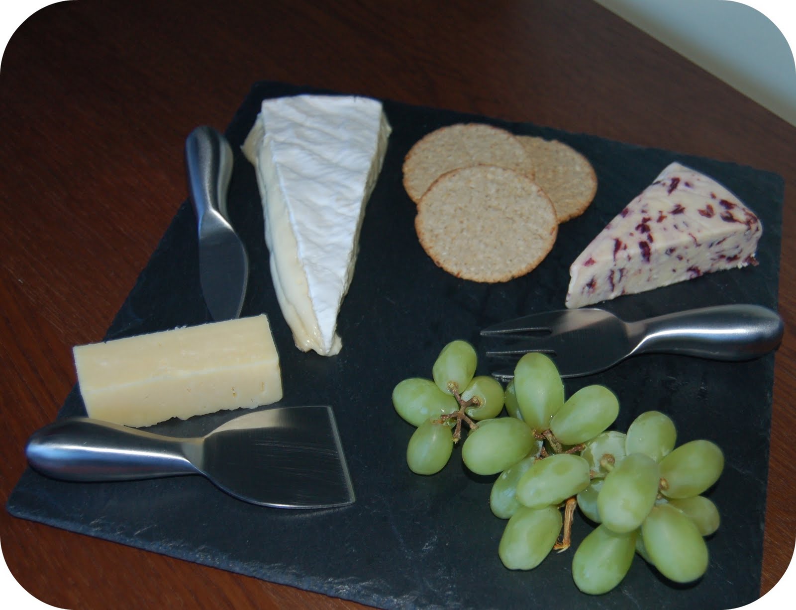 My Life and Loves Serving food on Slate...