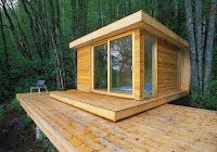 Modern Wraparound Roof Lake House Design by Saunders Architecture Modern Wraparound Roof Lake House Design by Saunders Architecture