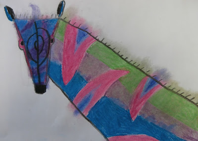 zebra art activity for kids