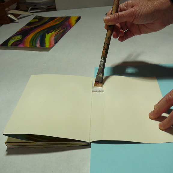 Making Handmade Books Instructions Drum Leaf Binding