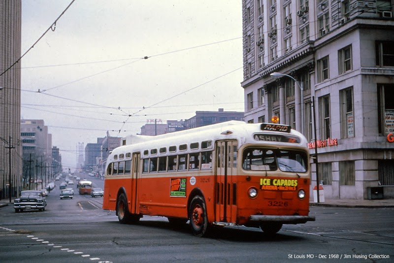 Eddie's Rail Fan Page Saint Louis Public Service Company 1950's era GM