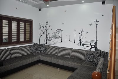 BION Interior Graphics: Interior Wall Graphic for Drawing Room