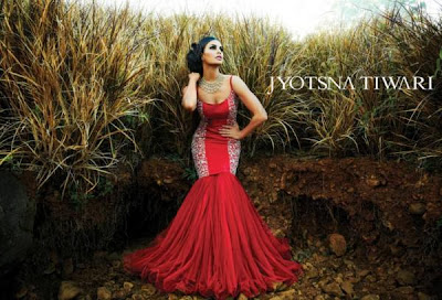Jacqueline Fernandez's Photoshoot for Jyotsna Tiwari Couture collection 2013