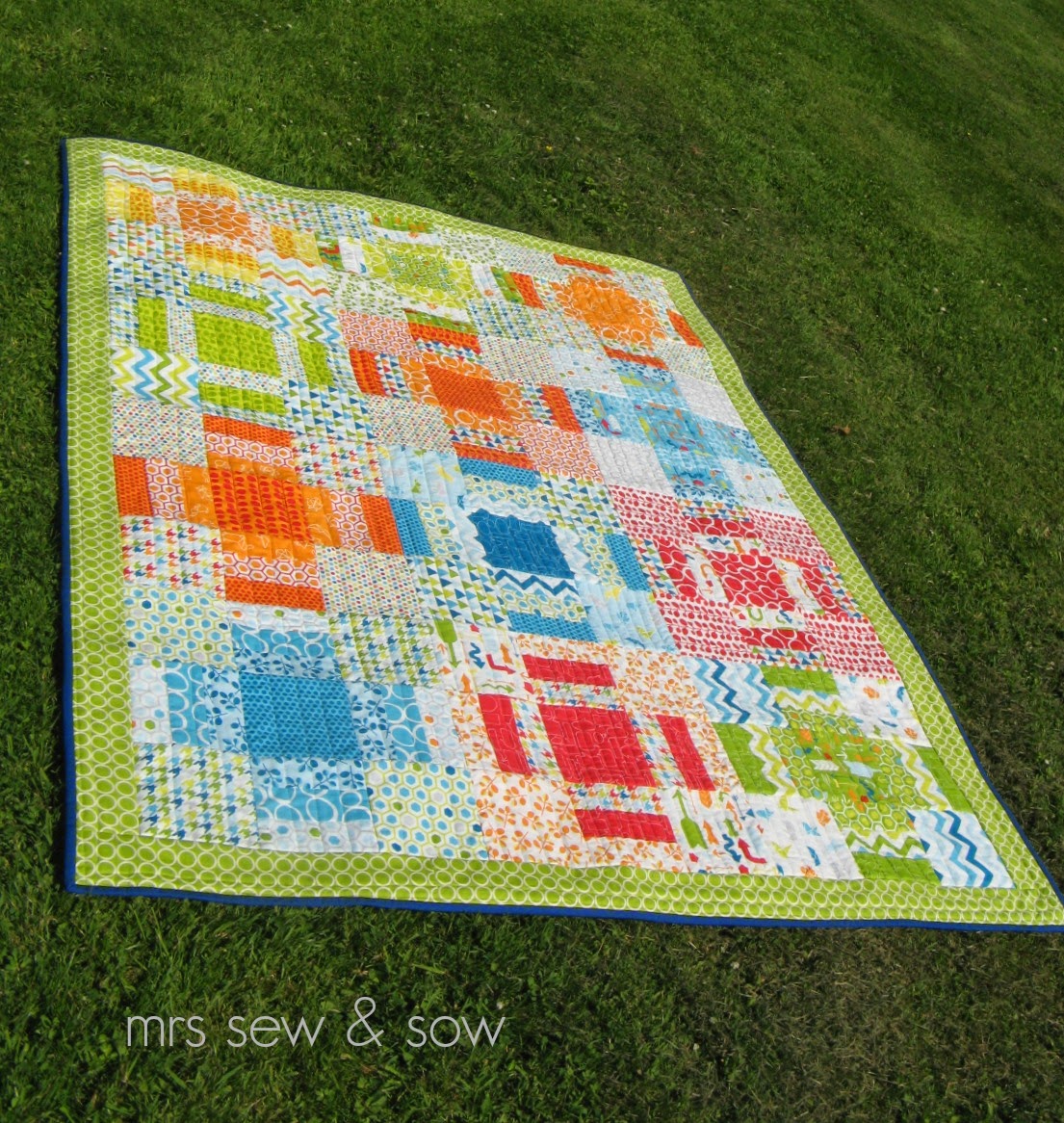 mrs sew & sow Quilt finishes 2014