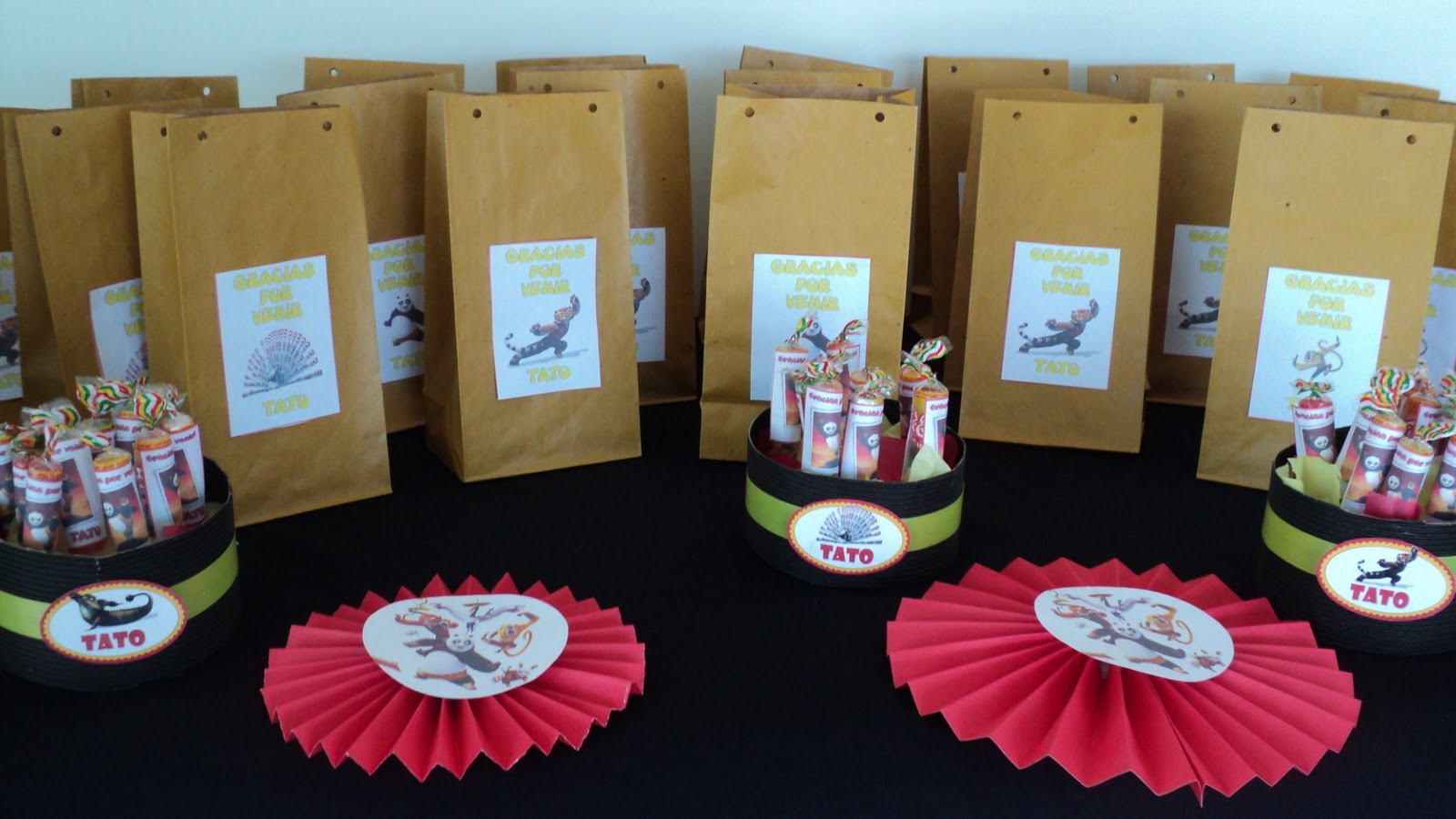 8 Bicchieri Di Plastica Kung Fu Panda 3 - Per Feste Compleanno, Capacit&agrave; 200ml