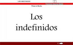 LOS INDEFINIDOS II