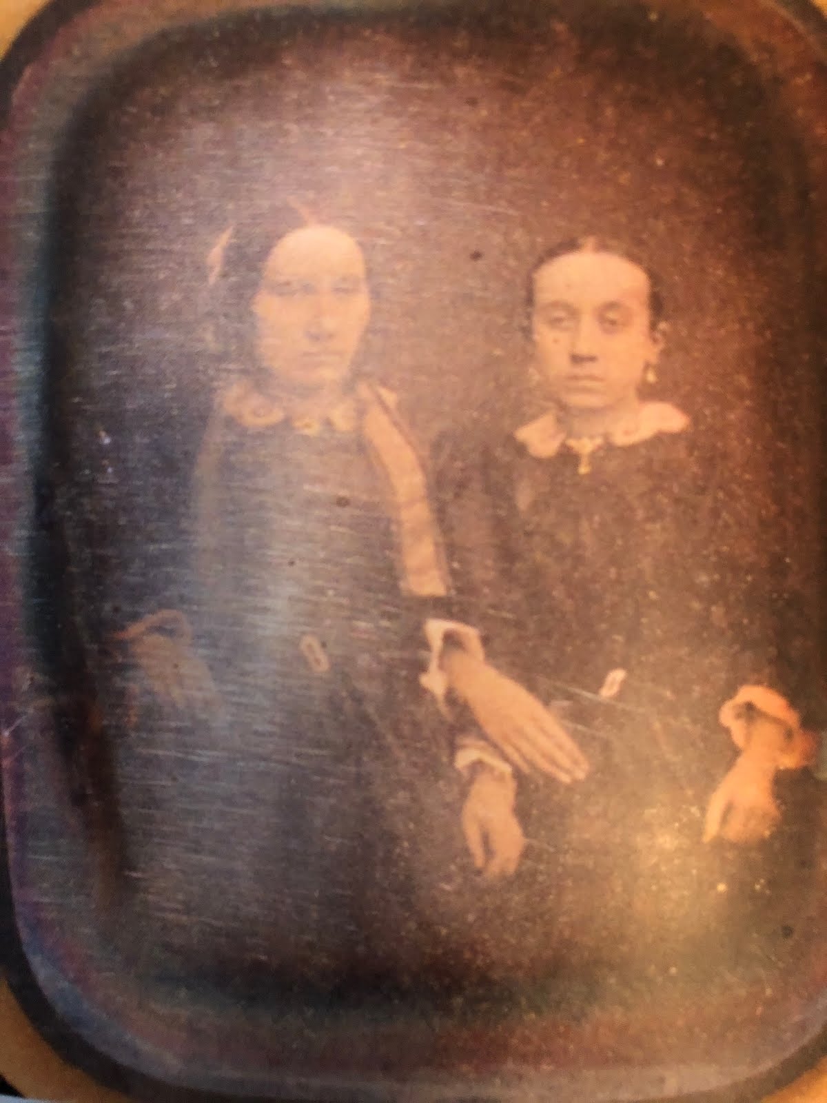 6.016.Louise Reymann med datteren Anna Augusta ca.1854.