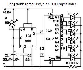 Kumpulan Rangkaian Lampu Led Lengkap