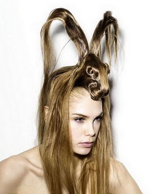 Crazy Hair Styles on So Silly Today Com So Silly People Here Comes Peter Cottontail