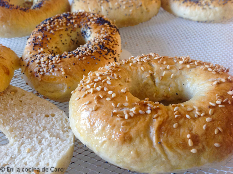 Bagels con thermomix En la cocina de Caro