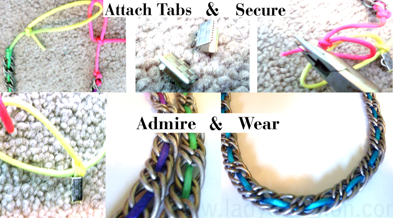 DIY Neons Adjustable Chain Necklace FASHION TALES