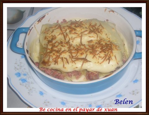 Canelones De Carne
