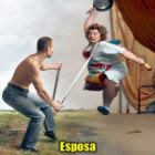 Mulher safada só merece porrada