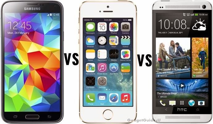 Drop Test: iPhone 5s vs Samsung Galaxy S5 vs HTC Once (M8) [Video]