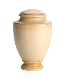 Urna funeraria vaso per contener dopo la cremazione le ceneri della persona defunta