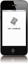 tell notebook