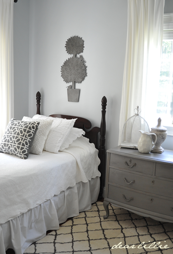 An Airy Guest Room with the Perfect White Paint — Love & Lilly