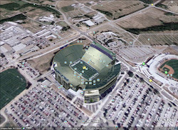 Beaver stadium from the air