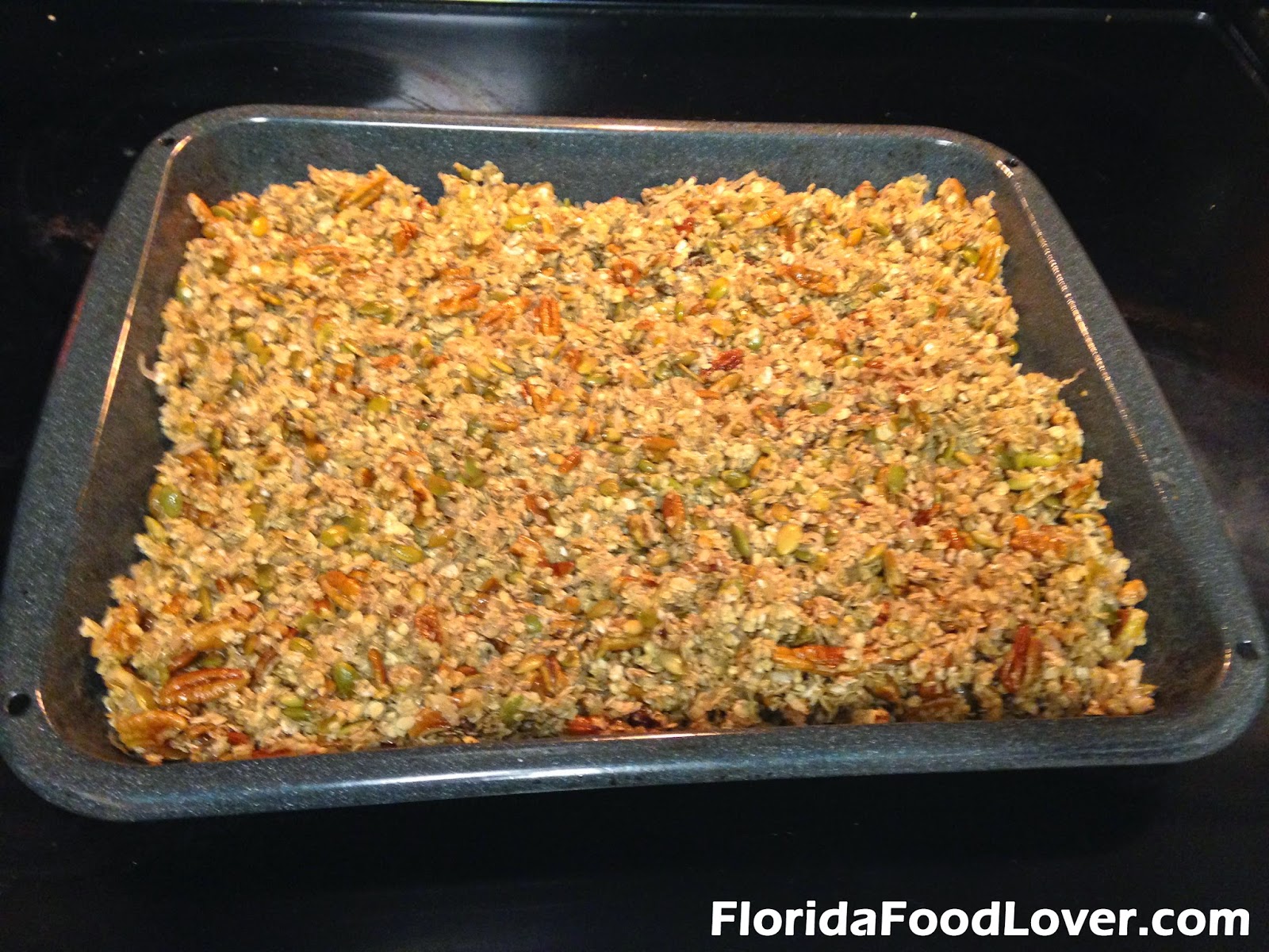 Florida Food Lover Salty Olive Oil Granola