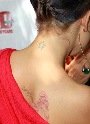 celebrity star tattoo designs