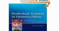Boucher\\\\\\\\\\\\'s Prosthodontic Treatment for Edentulous Patients (11th Edition)  pdf
