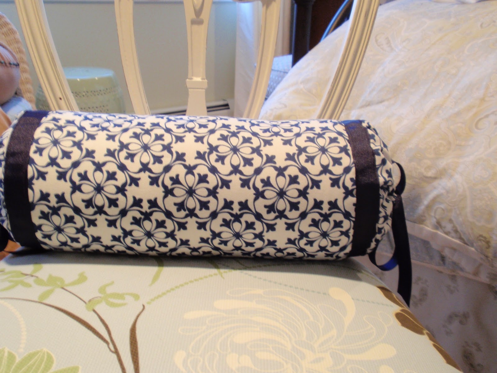 DIY by Design Neck Roll Pillow Tutorial