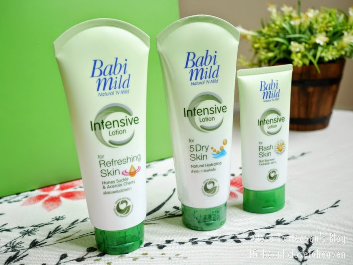 babi mild intensive lotion for 5 dry skin