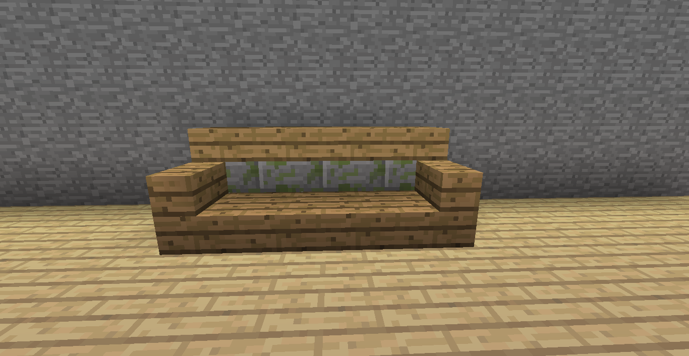 Furniture and decoration in Minecraft without mods Your